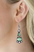 Load image into Gallery viewer, Push Your Luxe Green Earrings