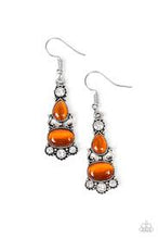 Load image into Gallery viewer, Push Your Luxe Orange Earrings