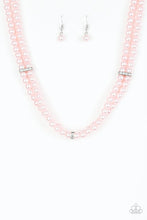 Load image into Gallery viewer, Put On Your Party Dress Pink Necklace