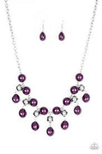 Load image into Gallery viewer, Queen of the Gala Purple Necklace - Angie's $5.00 Bling