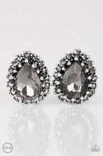 Load image into Gallery viewer, Quintessentially Queen Silver Clip On Earrings