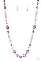 Load image into Gallery viewer, Quite Quintessence Purple Necklace - Angie's $5.00 Bling