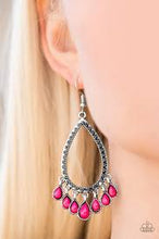 Load image into Gallery viewer, Radiant Bursts Pink Earrings