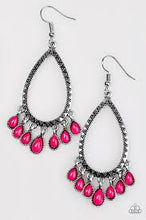 Load image into Gallery viewer, Radiant Bursts Pink Earrings