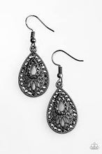 Load image into Gallery viewer, Radiant Revelry Black Earrings