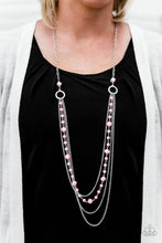 Load image into Gallery viewer, Radiant Rhythm Pink Necklace