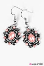 Load image into Gallery viewer, Radiant Roses Orange Earrings