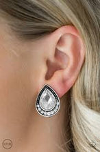 Load image into Gallery viewer, Radiantly Ravishing White Clip On Earrings
