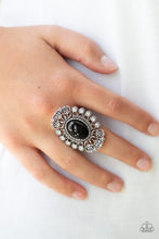 Load image into Gallery viewer, Radiantly Regal Black Ring - Angie's $5.00 Bling