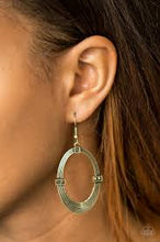 Load image into Gallery viewer, Radiantly Rural Brass Earrings