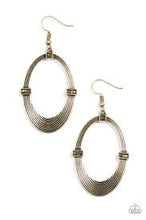 Load image into Gallery viewer, Radiantly Rural Brass Earrings