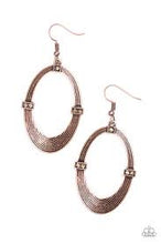 Load image into Gallery viewer, Radiantly Rural Copper Hoops