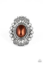 Load image into Gallery viewer, Radiating Regal Brown Ring - Angie's $5.00 Bling