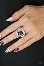 Load image into Gallery viewer, Radiating Riches Blue Ring - Angie's $5.00 Bling