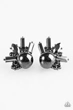 Load image into Gallery viewer, Radical Radiance Black Post Earrings