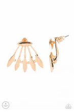 Load image into Gallery viewer, Radically Rebel Gold Jacket Earrings