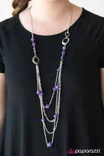 Load image into Gallery viewer, Rainbow Radiance Purple Necklace - Angie's $5.00 Bling