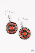 Load image into Gallery viewer, Rainbow Riviera Red Earrings