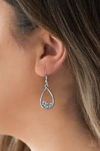 Load image into Gallery viewer, Raindrop Radiance White Earrings
