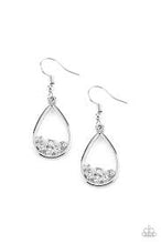 Load image into Gallery viewer, Raindrop Radiance White Earrings