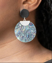 Load image into Gallery viewer, Really Retro-politan Silver Acrylic Earrings