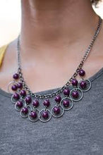 Load image into Gallery viewer, Really Rococo Purple Necklace - Angie's $5.00 Bling