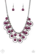 Load image into Gallery viewer, Really Rococo Purple Necklace - Angie's $5.00 Bling