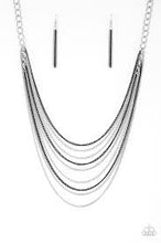 Load image into Gallery viewer, Rebel Rainbow Black Necklace - Angie's $5.00 Bling