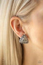 Load image into Gallery viewer, Rebel Rapture Silver Clip On Earrings