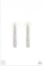 Load image into Gallery viewer, Rebel Refinement White Jacket Earrings