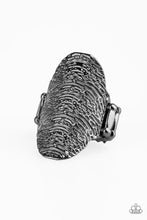 Load image into Gallery viewer, Record Breaking Ripple Black Ring - Angie's $5.00 Bling