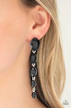 Load image into Gallery viewer, Red Carpet Radiance Black Earrings
