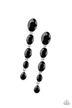 Load image into Gallery viewer, Red Carpet Radiance Black Earrings