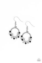 Load image into Gallery viewer, Refined Razzle Black Earrings