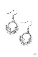 Load image into Gallery viewer, Refined Razzle White Earrings