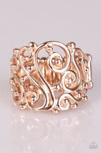 Load image into Gallery viewer, Regal Advice- Rose Gold Ring - Angie's $5.00 Bling