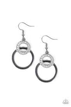 Load image into Gallery viewer, Regal Refinery Black Earrings