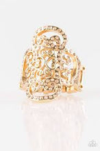 Load image into Gallery viewer, Regal Regalia Gold Ring - Angie's $5.00 Bling