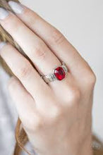 Load image into Gallery viewer, Regal Relic Red Skinny Band Ring