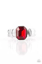 Load image into Gallery viewer, Regal Relic Red Skinny Band Ring