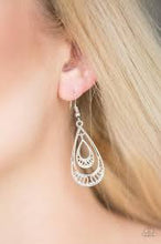 Load image into Gallery viewer, Reigned Out Silver Earrings