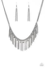 Load image into Gallery viewer, Retro Edge Black Necklace - Angie's $5.00 Bling