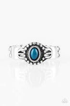 Load image into Gallery viewer, Right on Trek Blue Skinny Band Ring