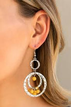 Load image into Gallery viewer, Rio Rustic Yellow Earrings