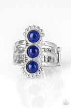 Load image into Gallery viewer, Rio Trio Blue Ring - Angie's $5.00 Bling