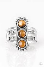 Load image into Gallery viewer, Rio Trio Brown Ring - Angie's $5.00 Bling