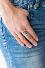 Load image into Gallery viewer, Rio Trio Brown Ring - Angie's $5.00 Bling