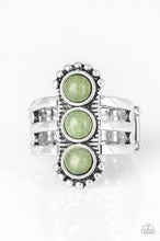 Load image into Gallery viewer, Rio Trio Green Ring - Angie's $5.00 Bling