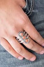 Load image into Gallery viewer, Rio Trio Orange Ring - Angie's $5.00 Bling