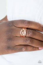 Load image into Gallery viewer, Rip Current Copper Skinny Band Ring